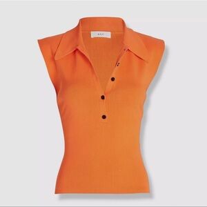 A.L.C. Taylor Sleeveless Knit Polo Size Small